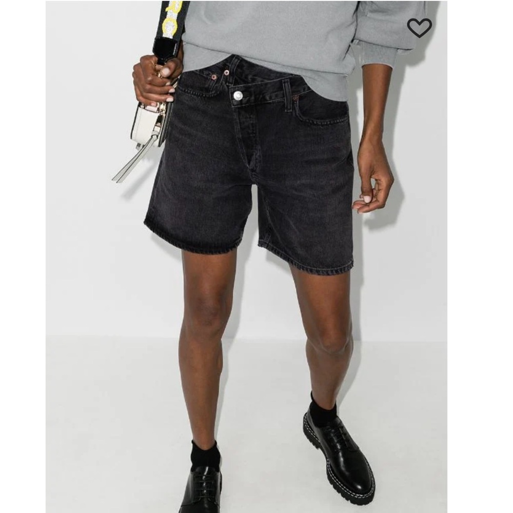 Agolde Criss Cross Shorts